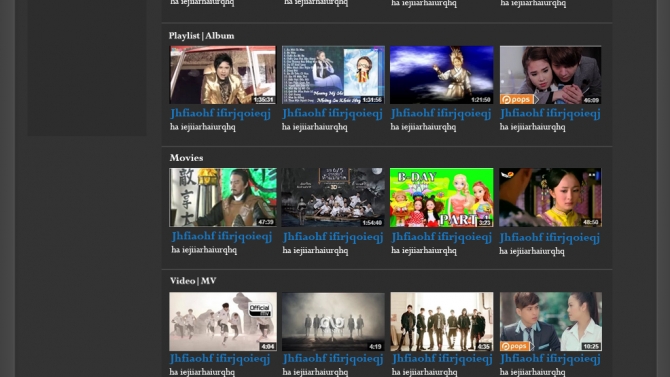 Web hp video