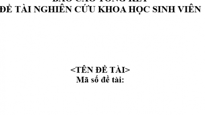 Viết nghi&ecirc;n cứu khoa học, tiểu luận