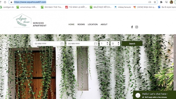 S&aacute;ng tạo nội dung cho website về căn hộ dịch vụ