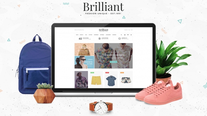 Brilliant - Responsive eCommerce WordPress Theme