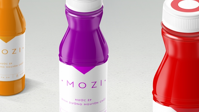 [MOZI] FRUIT WATER LABEL