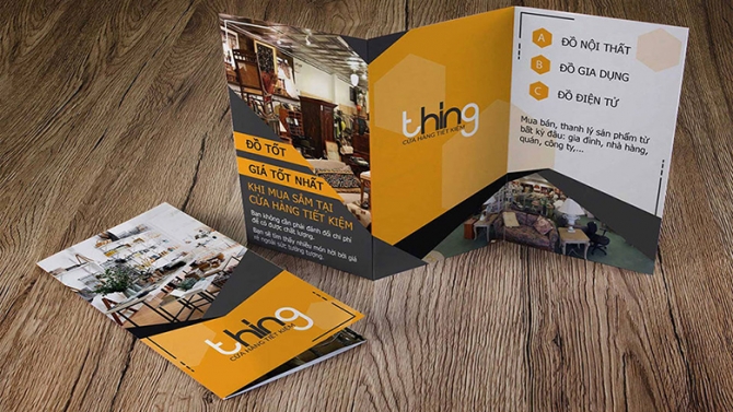 Tờ rơi cho Cửa h&agrave;ng đồ cũ
