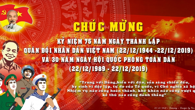 Thiệp ch&uacute;c mừng kỷ niệm ng&agrave;y 22/12