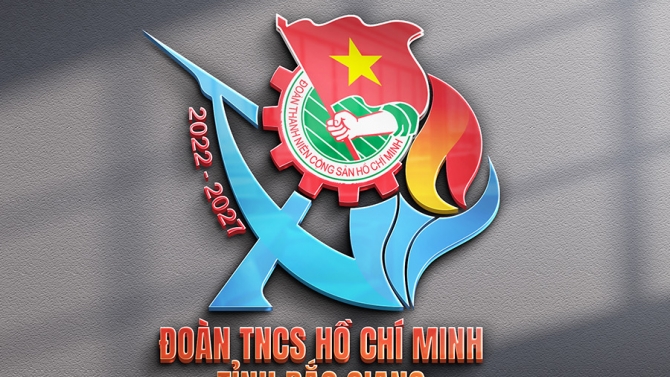 Thiết kế logo đo&agrave;n TNCS Bắc Giang