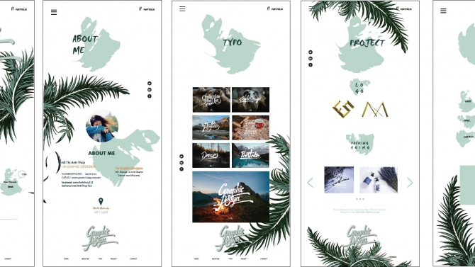 thiết kế web c&aacute; nh&acirc;n