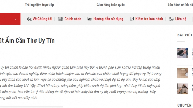 Viết b&agrave;i chuẩn SEO cho website