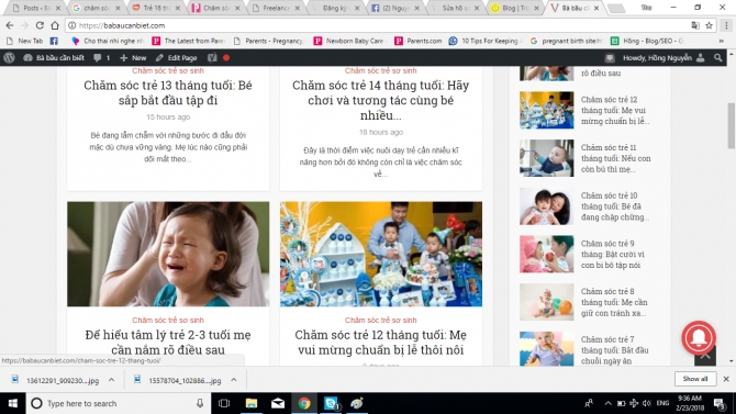 CTV viết b&agrave;i website