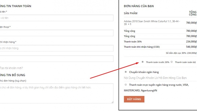 Chỉnh sửa website theo y&ecirc;u cầu
