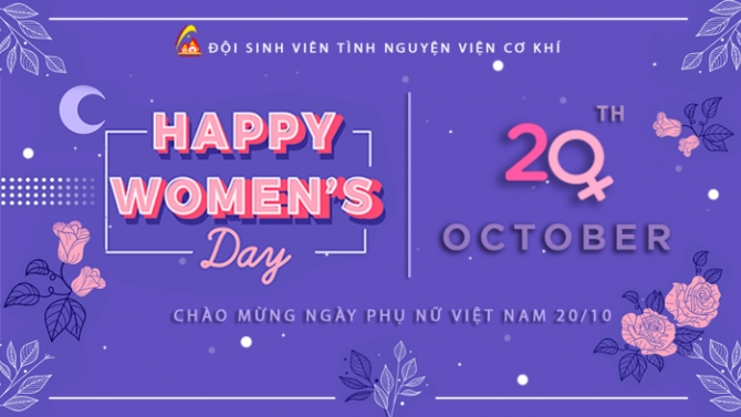 Thiết kế cover Facebook ng&agrave;y 20/10/2021