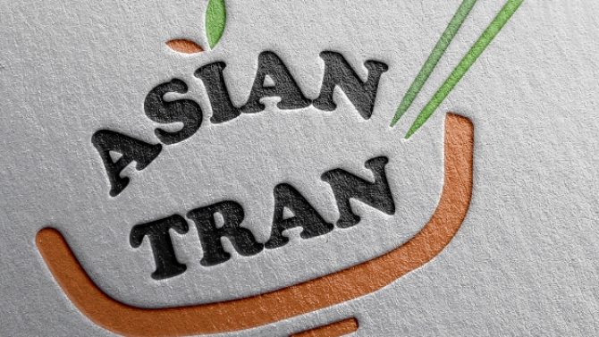 Logo h&agrave;ng ăn Asian Tran