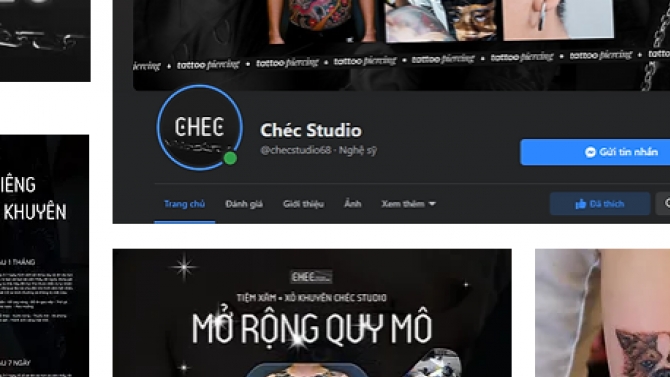 Tối ưu nhận diện thương hiệu cho: Hanu Nails, Gi&agrave;y Don Italiano, Xăm Ch&eacute;c Studio