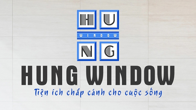 Thiết kế logo Hung Window