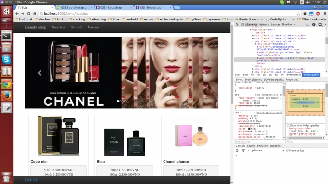 Lập tr&igrave;nh website