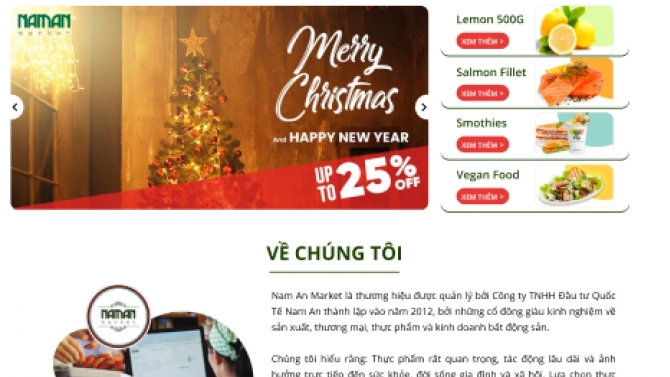 Redesign Web b&aacute;n h&agrave;ng