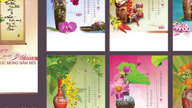 Lịch 7 tờ