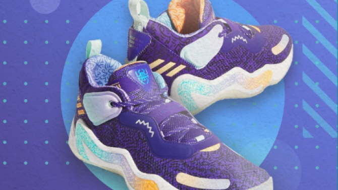 Thiết kế poster gi&agrave;y adidas