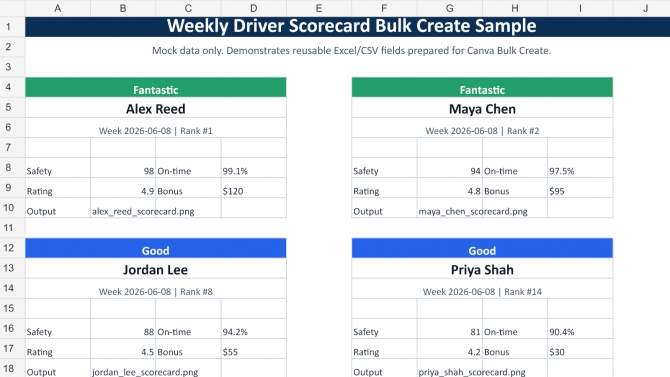 Excel tự động tạo bảng điểm h&agrave;ng loạt