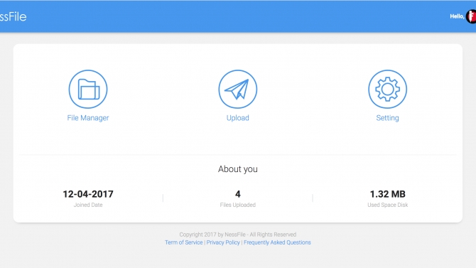 Web upload v&agrave; lưu trữ tập tin