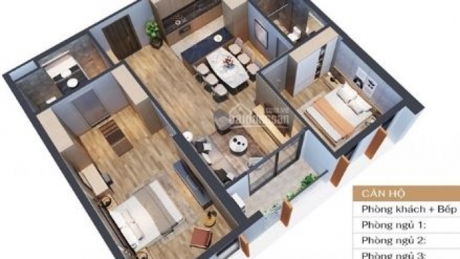Thiết Kế Nội Thất Căn Hộ Nh&agrave; Chị Th&uacute;y