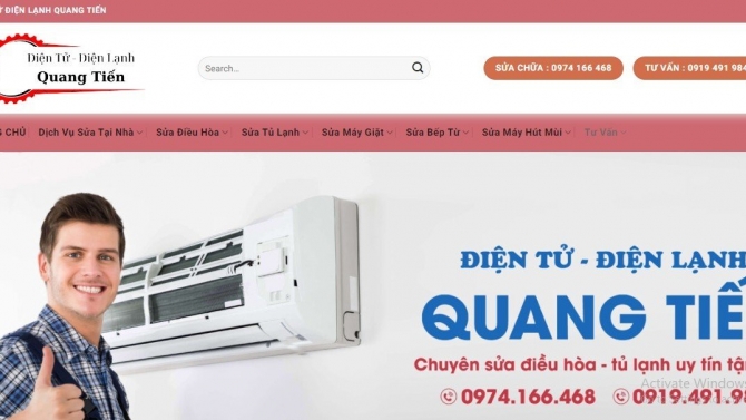 Sửa bếp từ điện tử điện lạnh quang tiến
