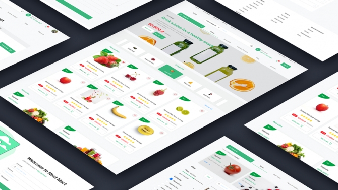 Thiết kế web site b&aacute;n hoa quả