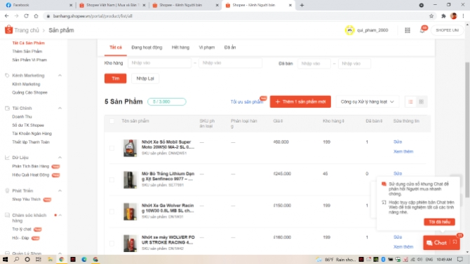 đăng b&agrave;i tr&ecirc;n shopee