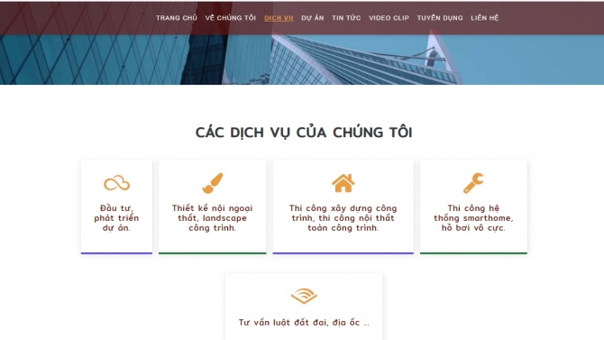 X&acirc;y dựng website saigonhousebmt.com