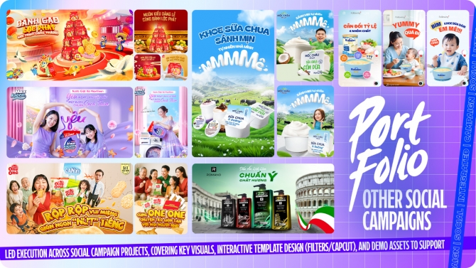 Portfolio Social Media Visual