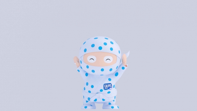 Một đoạn animation ngắn của Ninja CALPIS (2016)