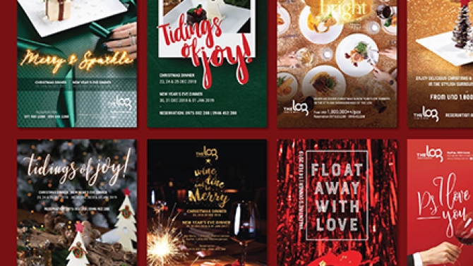 Branding for The Log Restaurant