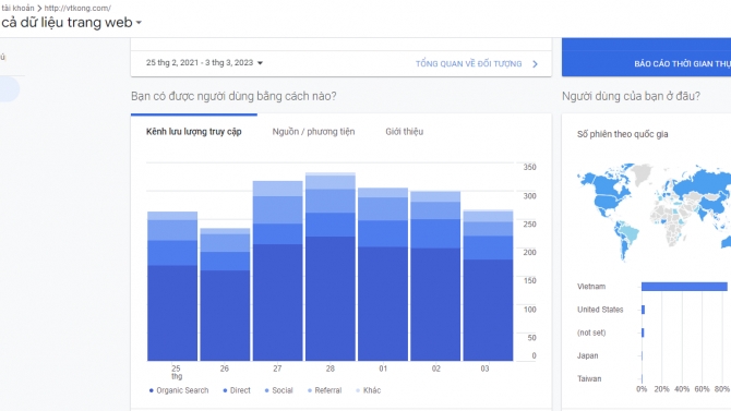 Seo website vtkong