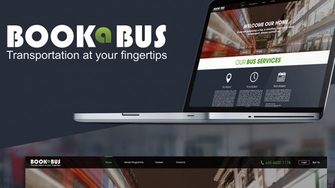 Bookabus - website