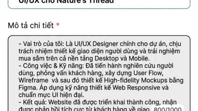 Thiết kế Website B&aacute;n h&agrave;ng / Thiết kế Website UI/UX Chuy&ecirc;n nghiệp