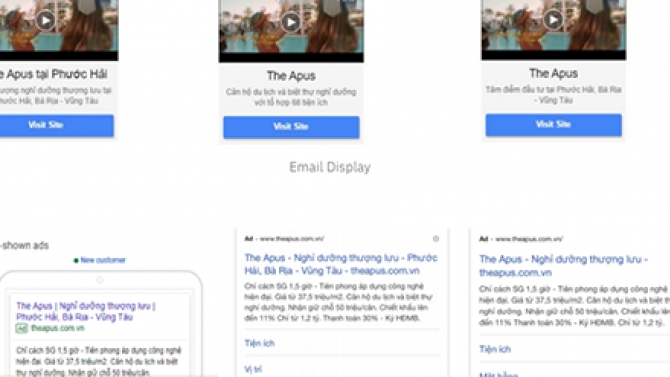 Google Ads - Dự &aacute;n The Apus