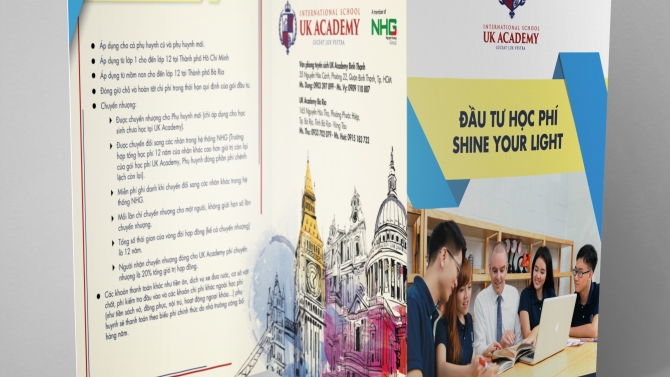 Thiết kế brochure gấp 3