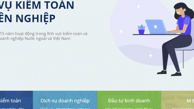 X&acirc;y dựng website kế to&aacute;n Expertis