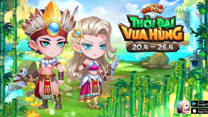 Thời đại vua H&ugrave;ng - banner Event GunPow