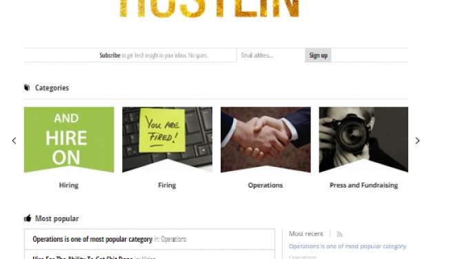 Trang blog đơn giản với wordpress