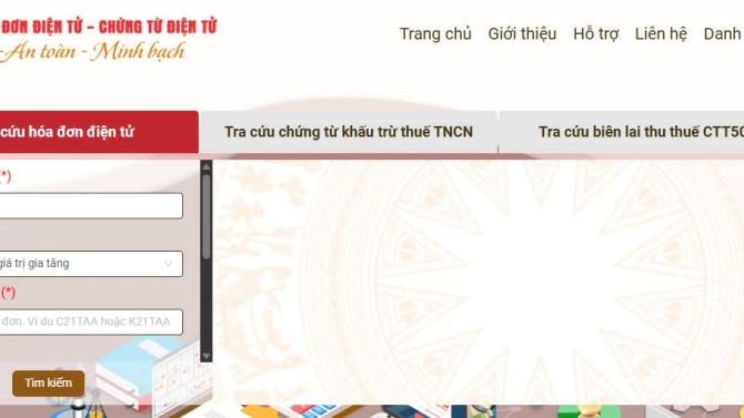 H&oacute;a Đơn Điện Tử