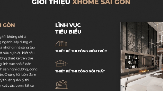 Thiết kế - SEO website XHOME S&agrave;i G&ograve;n