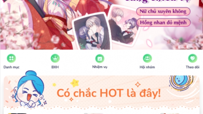 Website đọc truyện tranh, tiểu thuyết cực đỉnh.