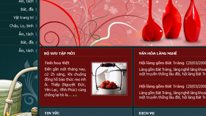 Thư viện website template Hệ thống Bizweb (FPT)