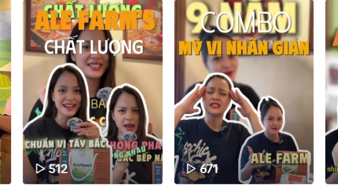 Video cho nền tảng TikTok