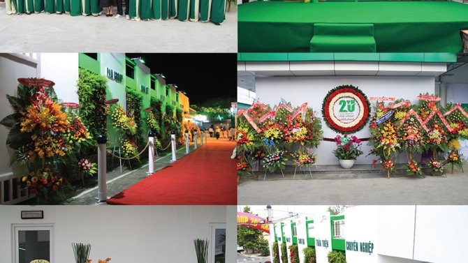 Thiết kế lễ kỷ niệm c&ocirc;ng ty Pad Group