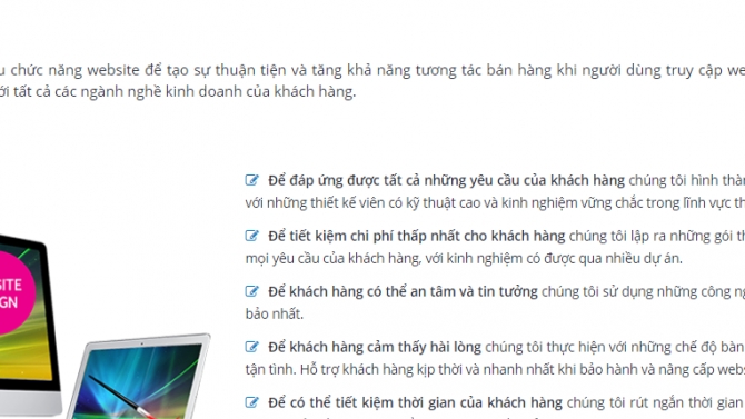 Founder dịch vụ thiết kế website