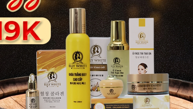 Tinh dầu Dubai, Saffron nhụy hoa ngh&ecirc; t&acirc;y, Mỹ phẩm Elly White