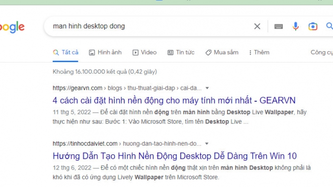C&aacute;c b&agrave;i viết đ&atilde; viết