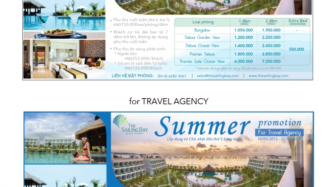 Summer Promotion for Sailing Bay