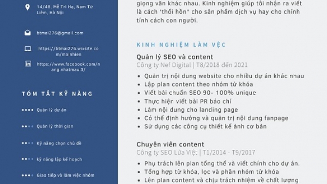 Content writer