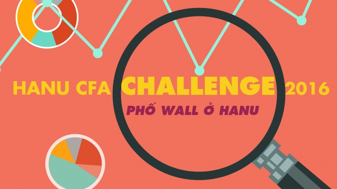 Bộ nhận diện cho cuộc thi CFA của  CLB Chứng kho&aacute;n